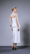 Saia Midi Roe Off White
