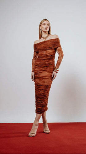 Vestido Midi Sarah Belga