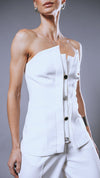 Corset Botões Roe Off White