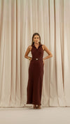Vestido gola Mavie