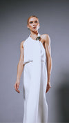 Vestido Midi Roe Off White