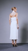 Vestido Midi Roe Off White