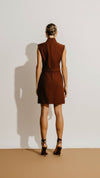 Vestido Nellie Conhaque