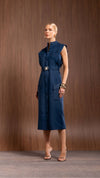 Vestido midi Angeline