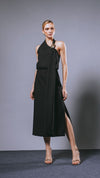 Vestido Midi Roe Preto