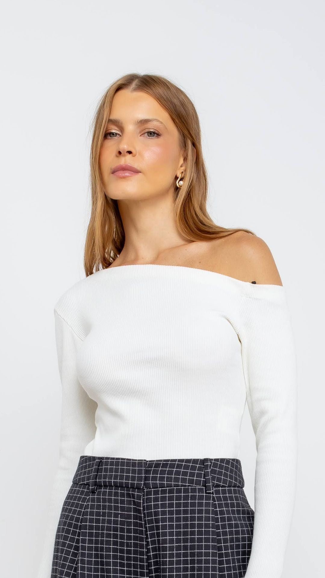 Blusa manga longa Loren