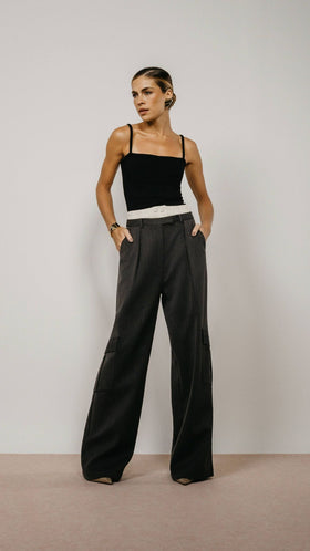 Calça Gianni Risca de Giz