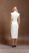Vestido midi Angeline