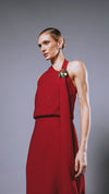 Vestido Midi Roe Red