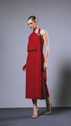 Vestido Midi Roe Red