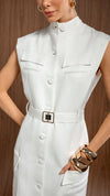 Vestido midi Angeline