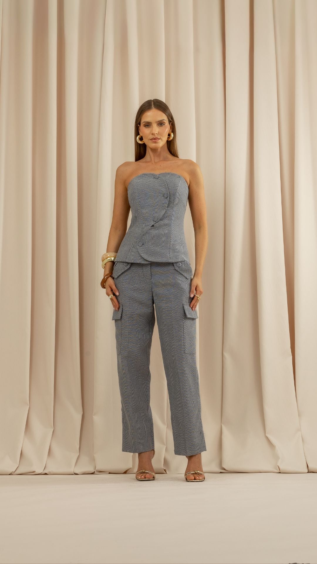 Corset Elise Indigo