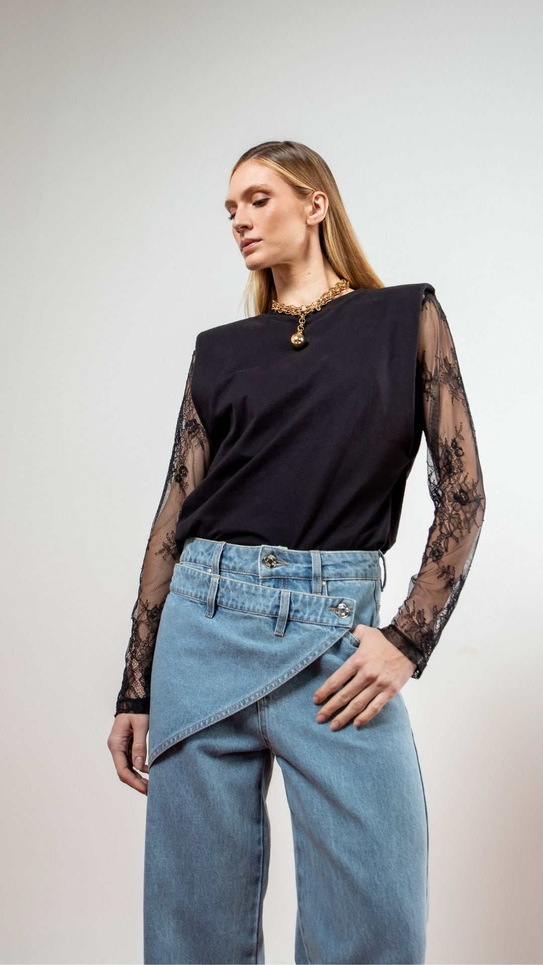 Calça Jeans Maya Delave Denim