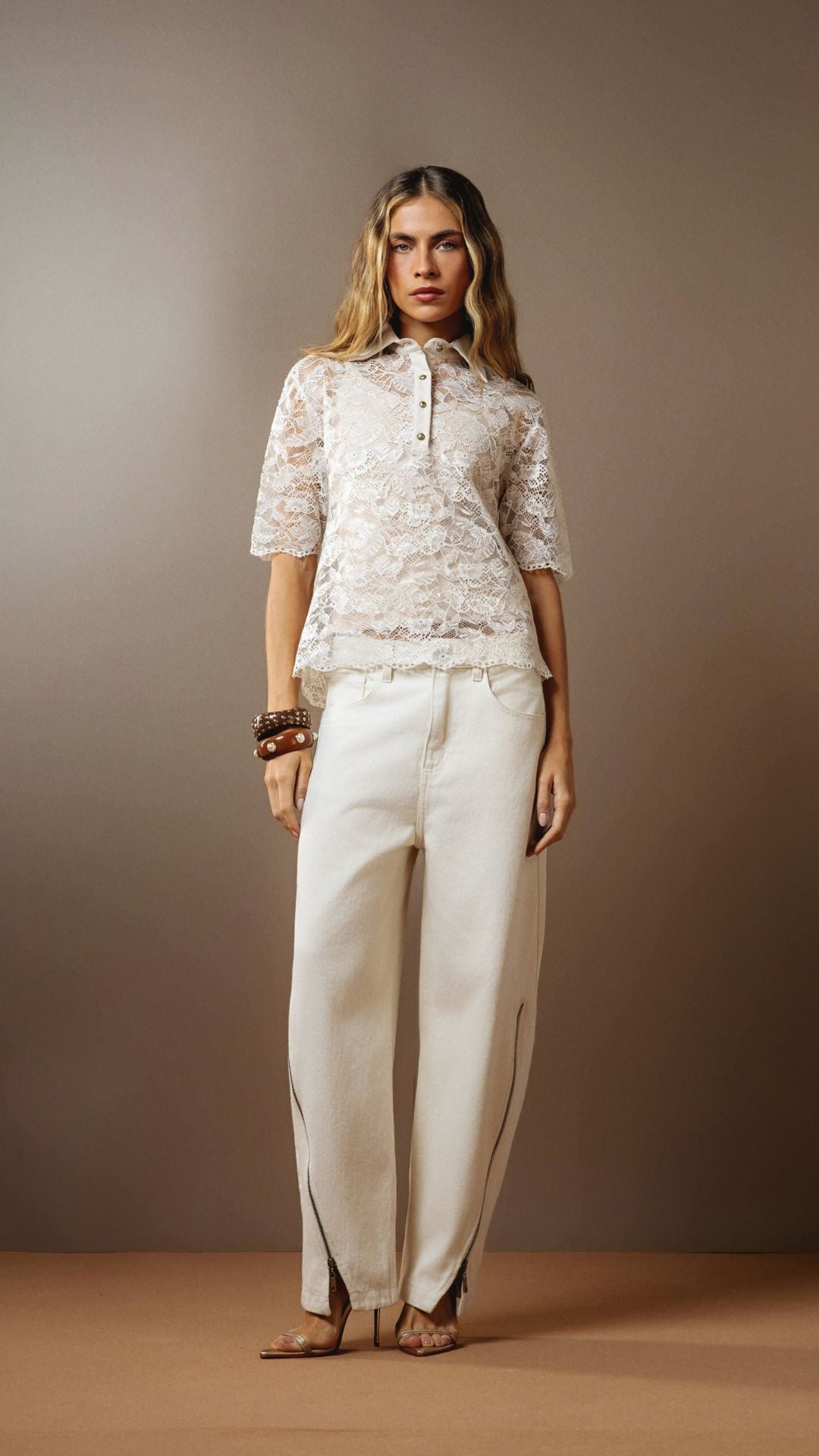 Blusa Beth Natural