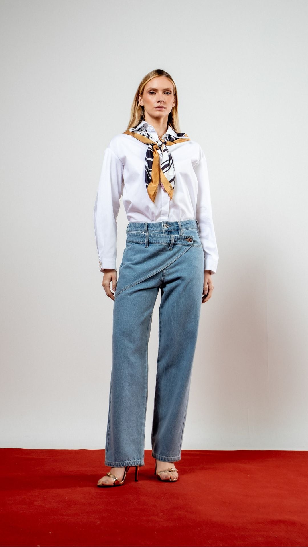 Calça Jeans Maya Delave Denim