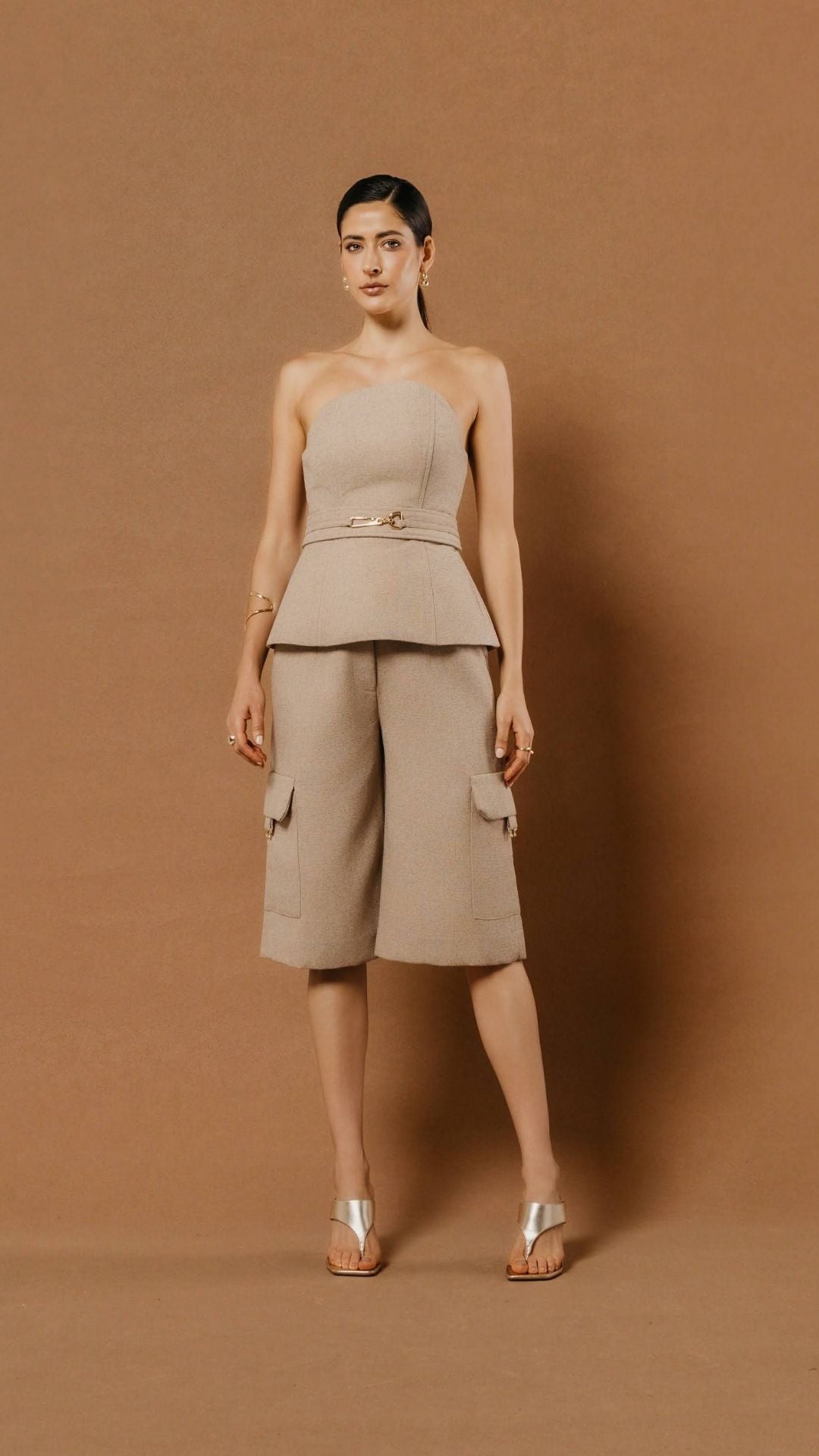 Corset Helena Amendoa