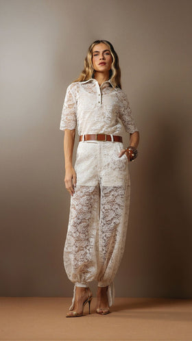 Calça Beth Natural