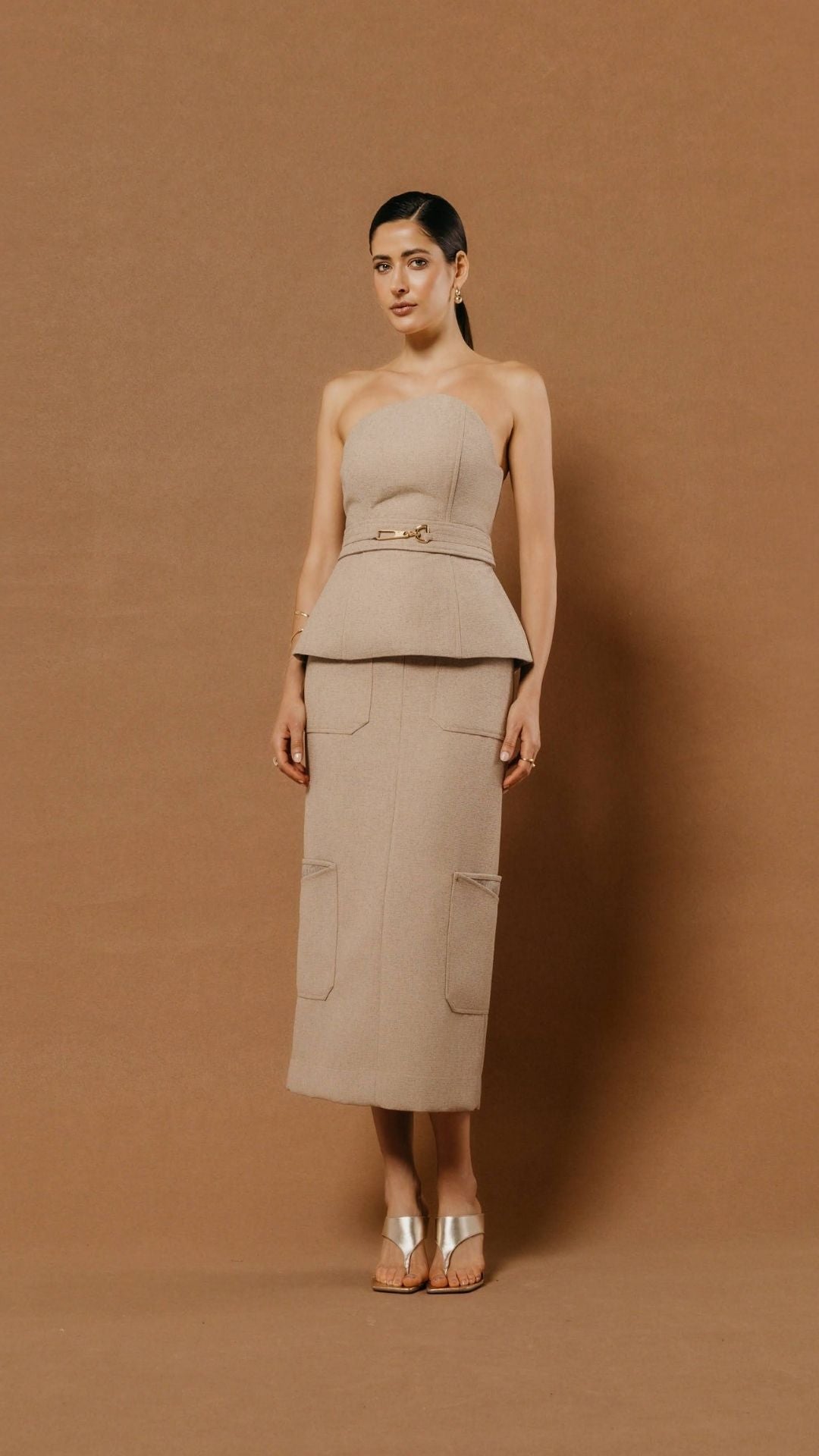 Corset Helena Amendoa