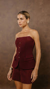 Corset Nancy Dark Wine