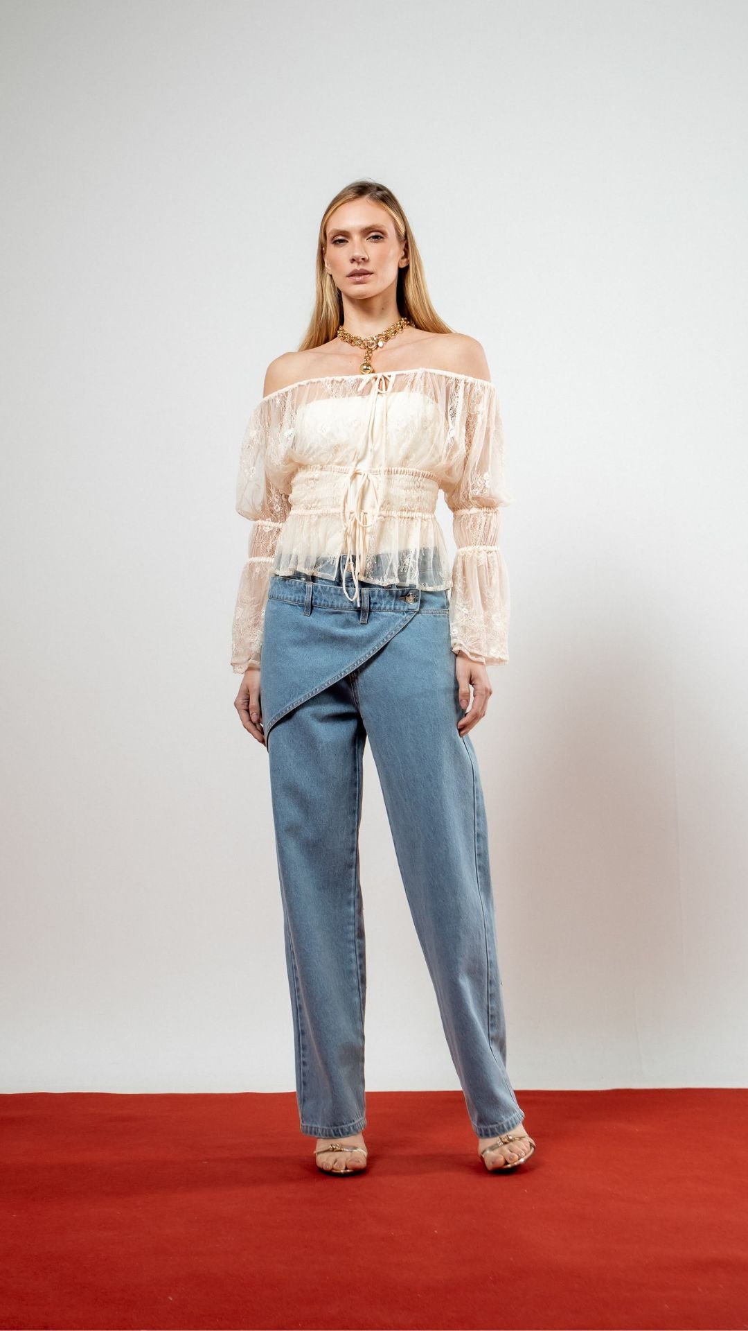 Calça Jeans Maya Delave Denim