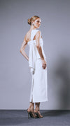 Saia Midi Roe Off White