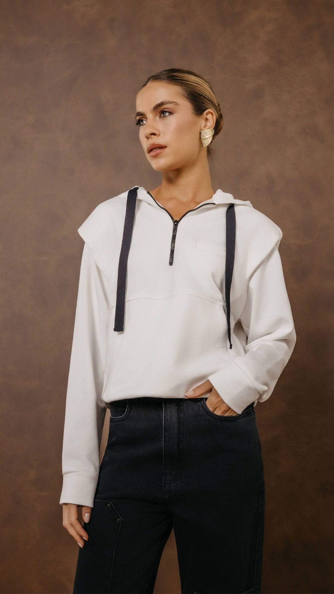 Moletom Ludy Off White