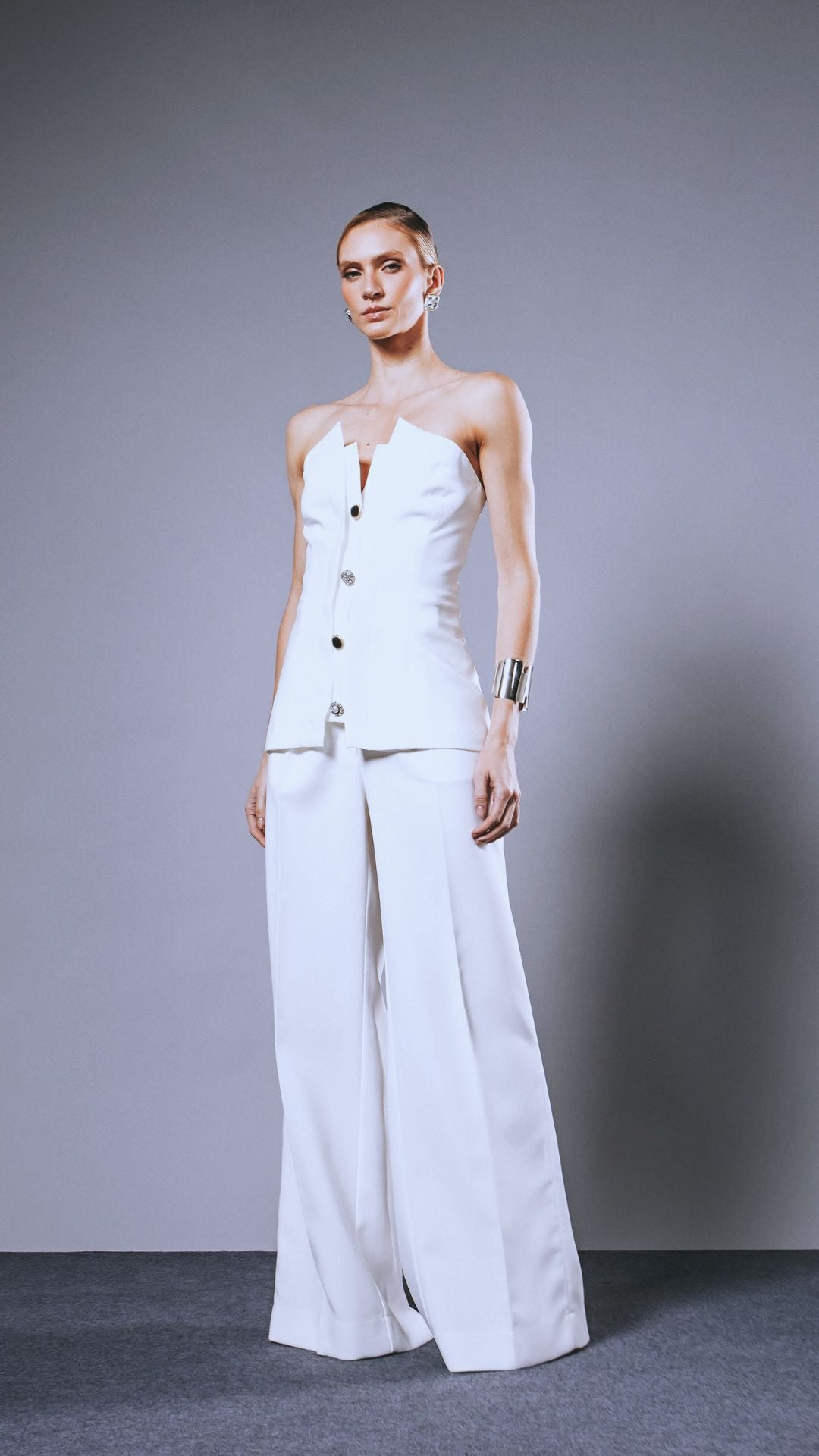 Corset Botões Roe Off White