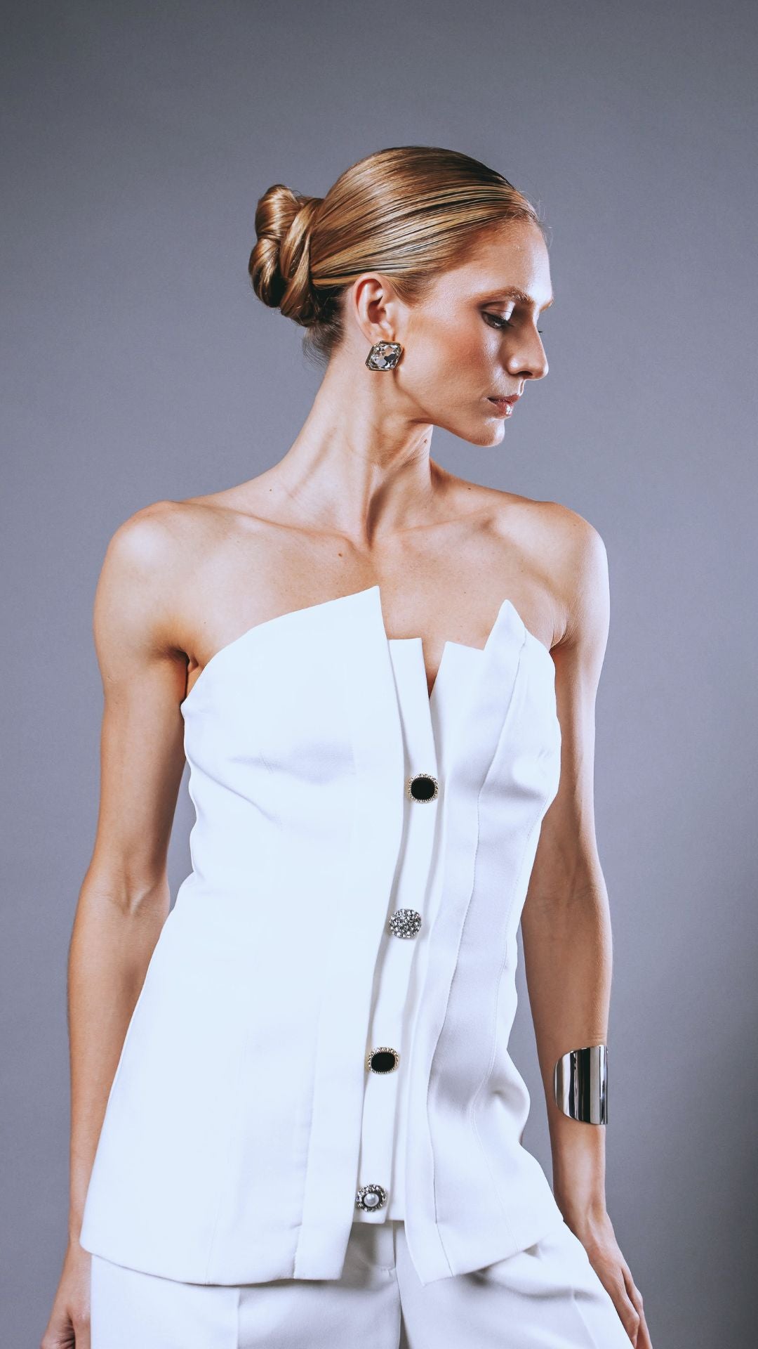 Corset Botões Roe Off White