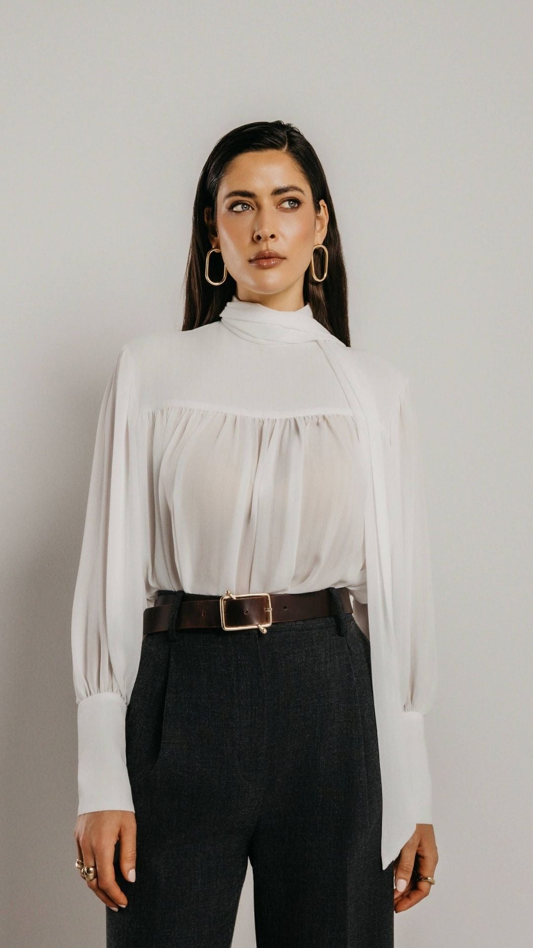 Camisa Deny Off White