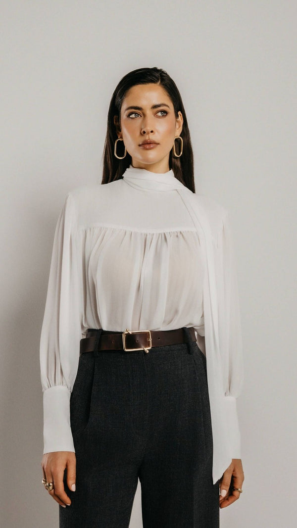 Camisa Deny Off White