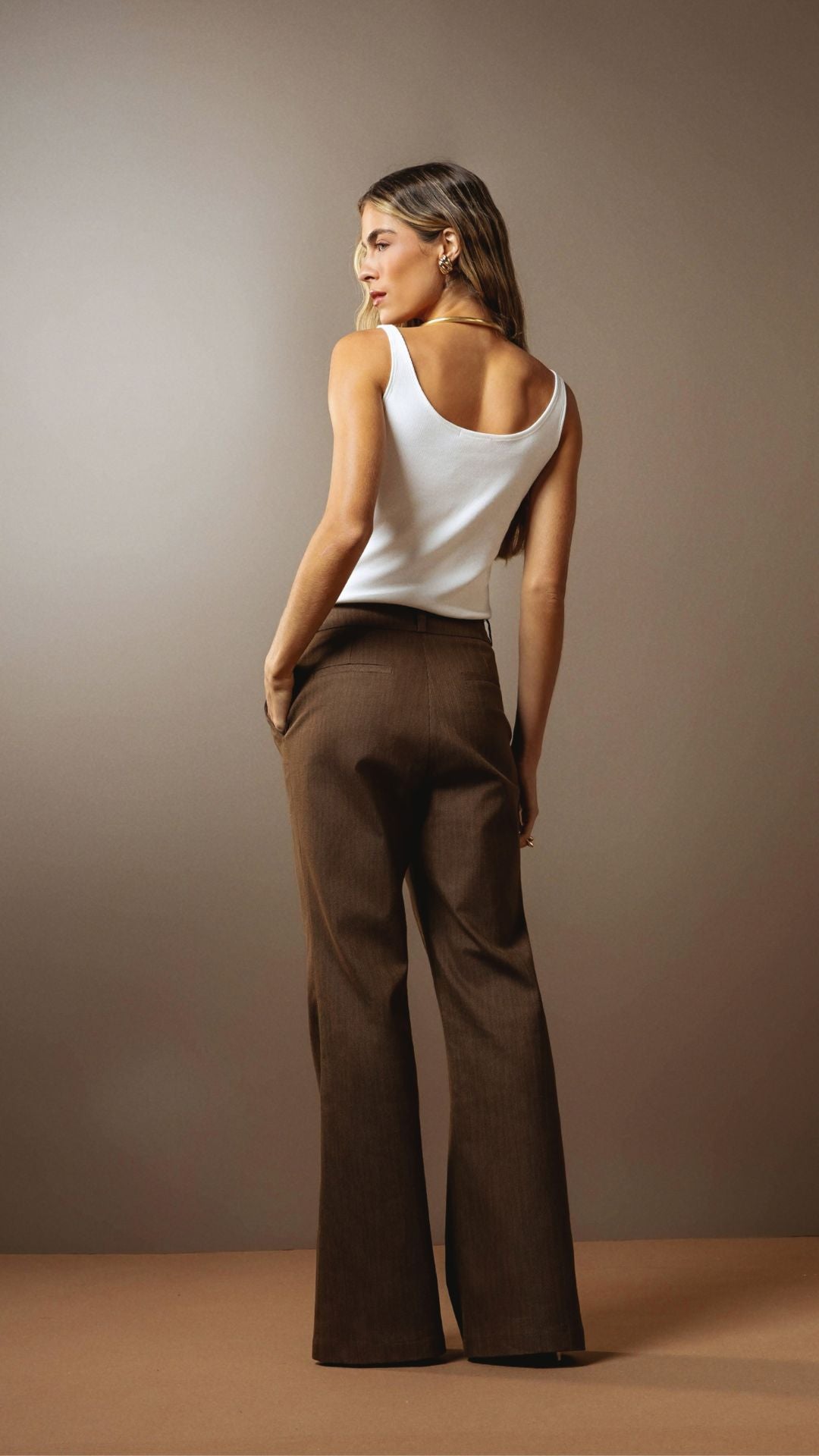 Calça Chloe Caramell