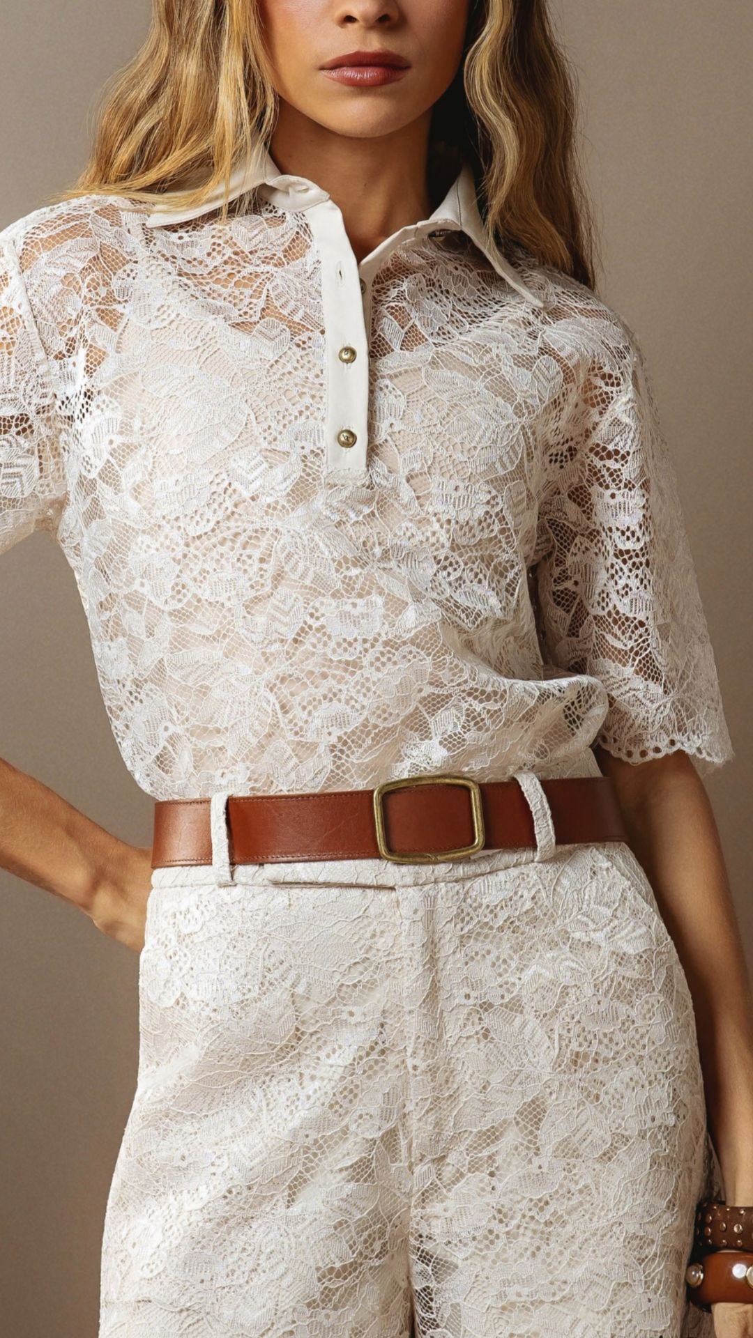 Blusa Beth Natural