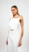 Vestido Midi Maya Off White