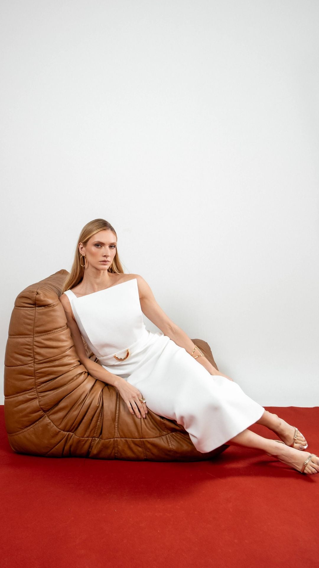 Vestido Midi Maya Off White