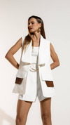 Colete Ella Off White