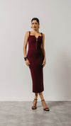 Vestido Oly Merlot
