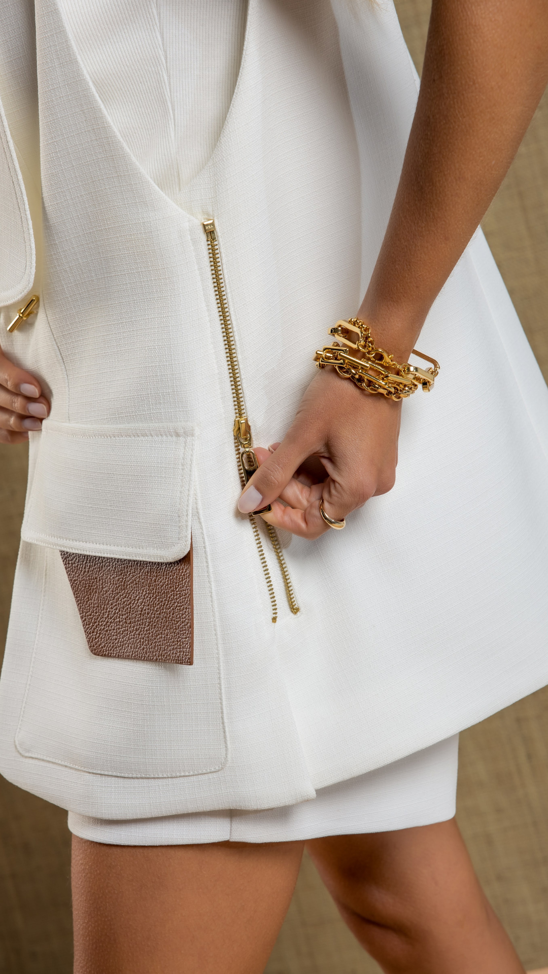Colete Ella Off White