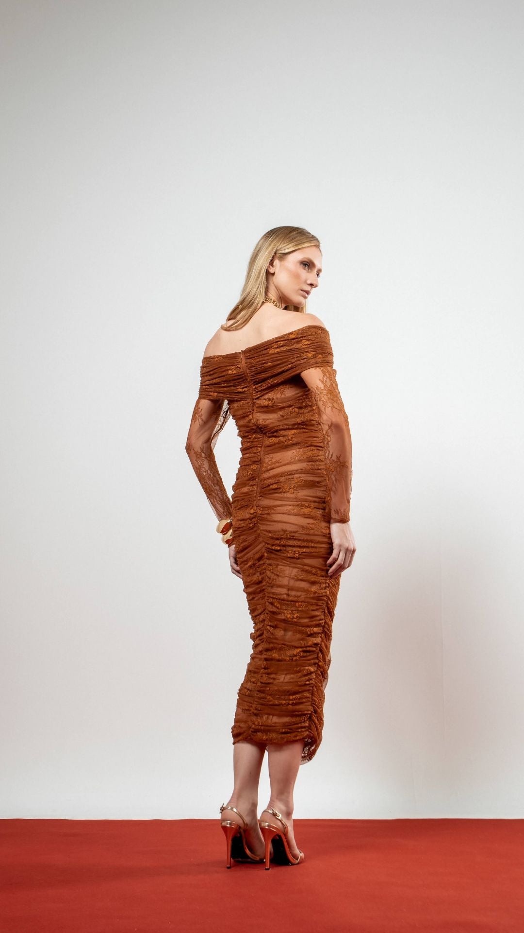 Vestido Midi Sarah Belga