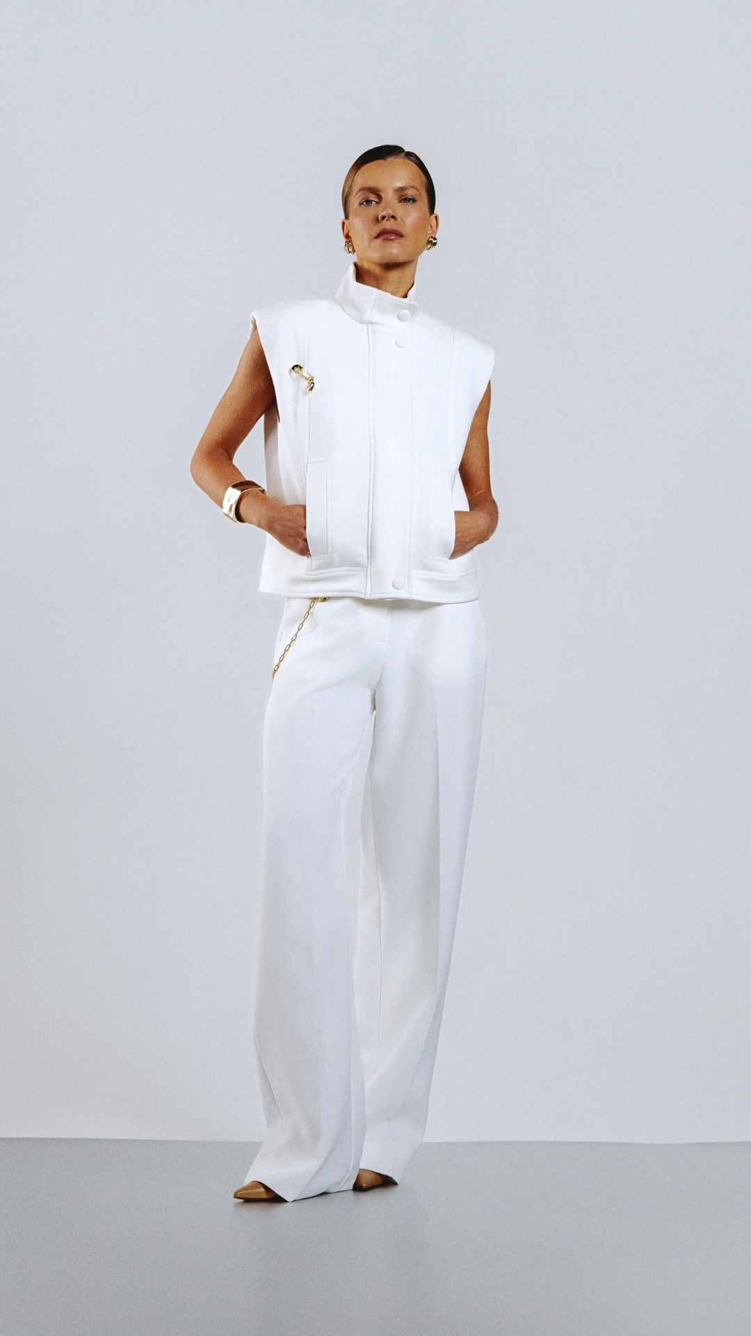 Colete Melany Off White
