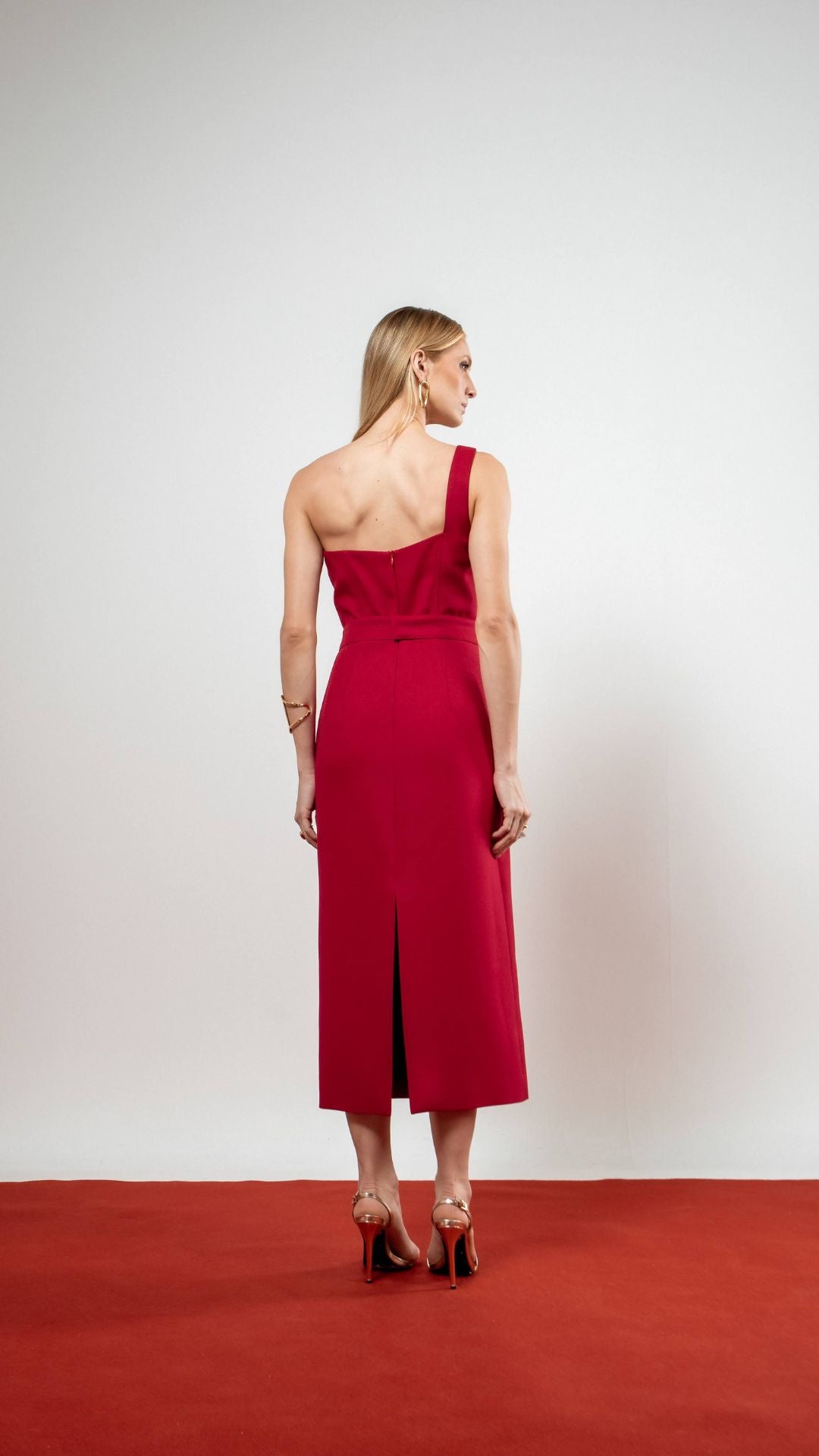 Vestido Midi Maya Red