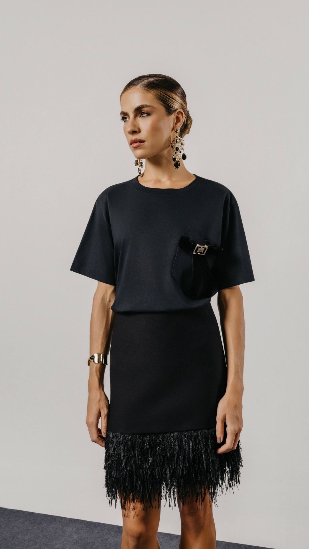 Tshirt Lena Preto