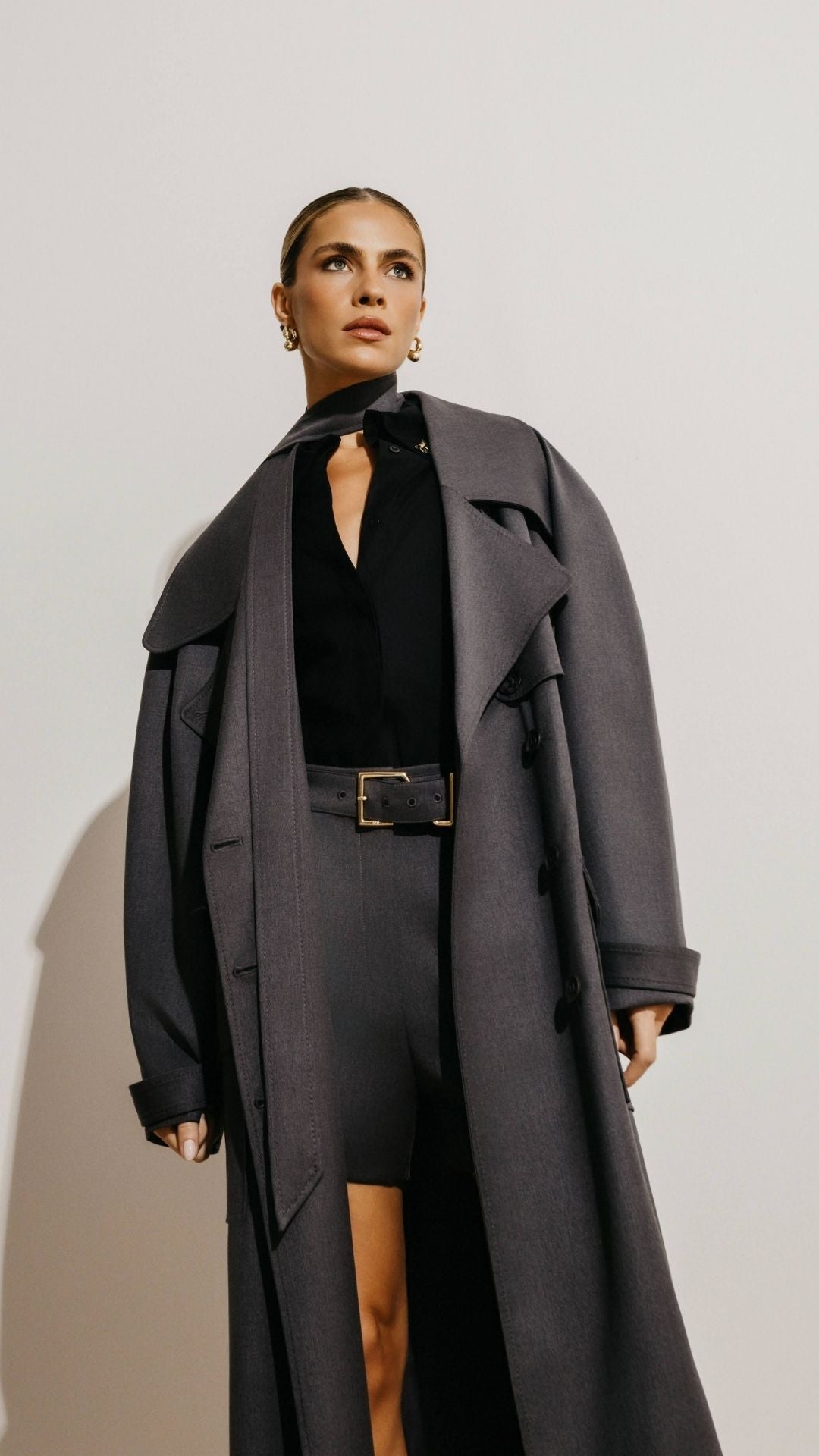Trench Coat Nora Grafite
