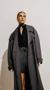 Trench Coat Nora Grafite
