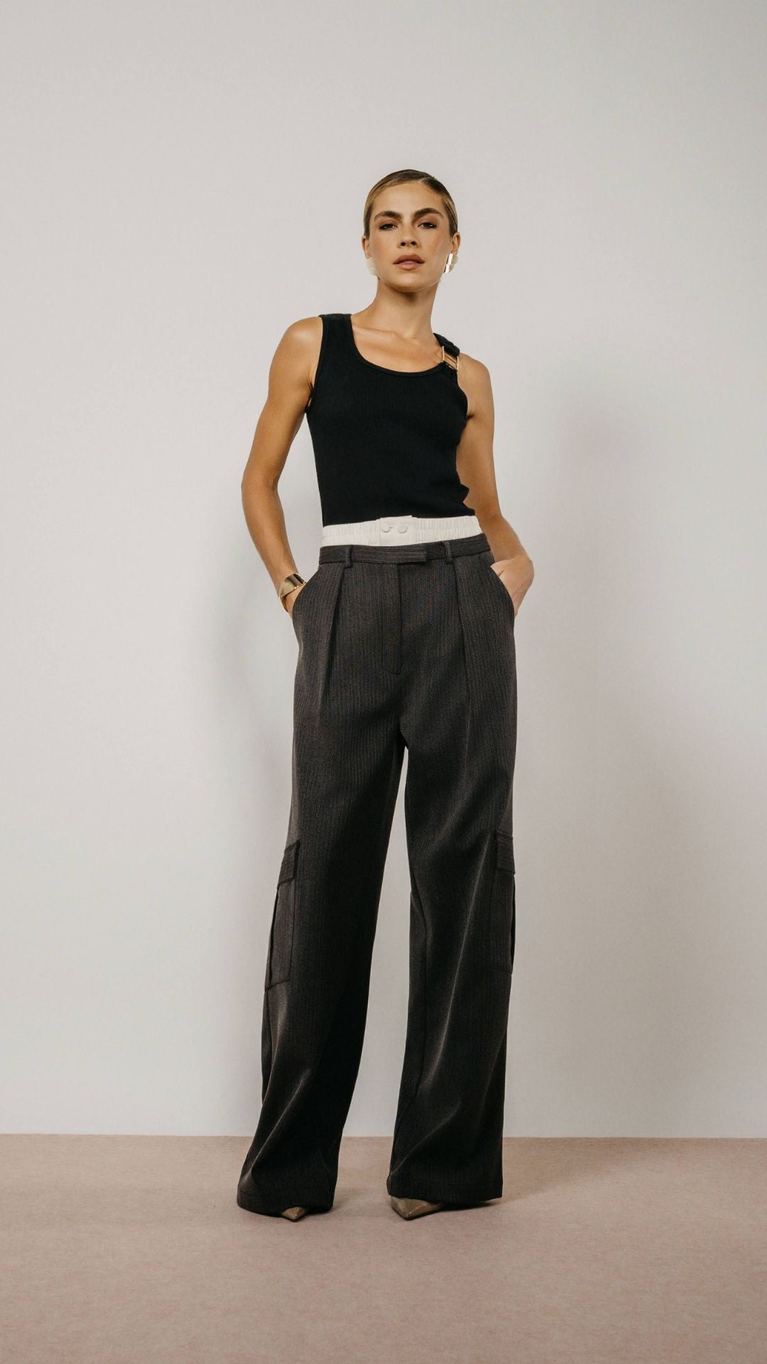 Calça Gianni Risca de Giz