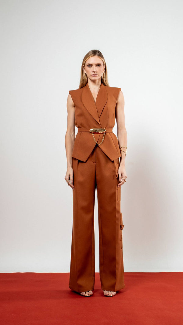 Calça Maya Conhaque