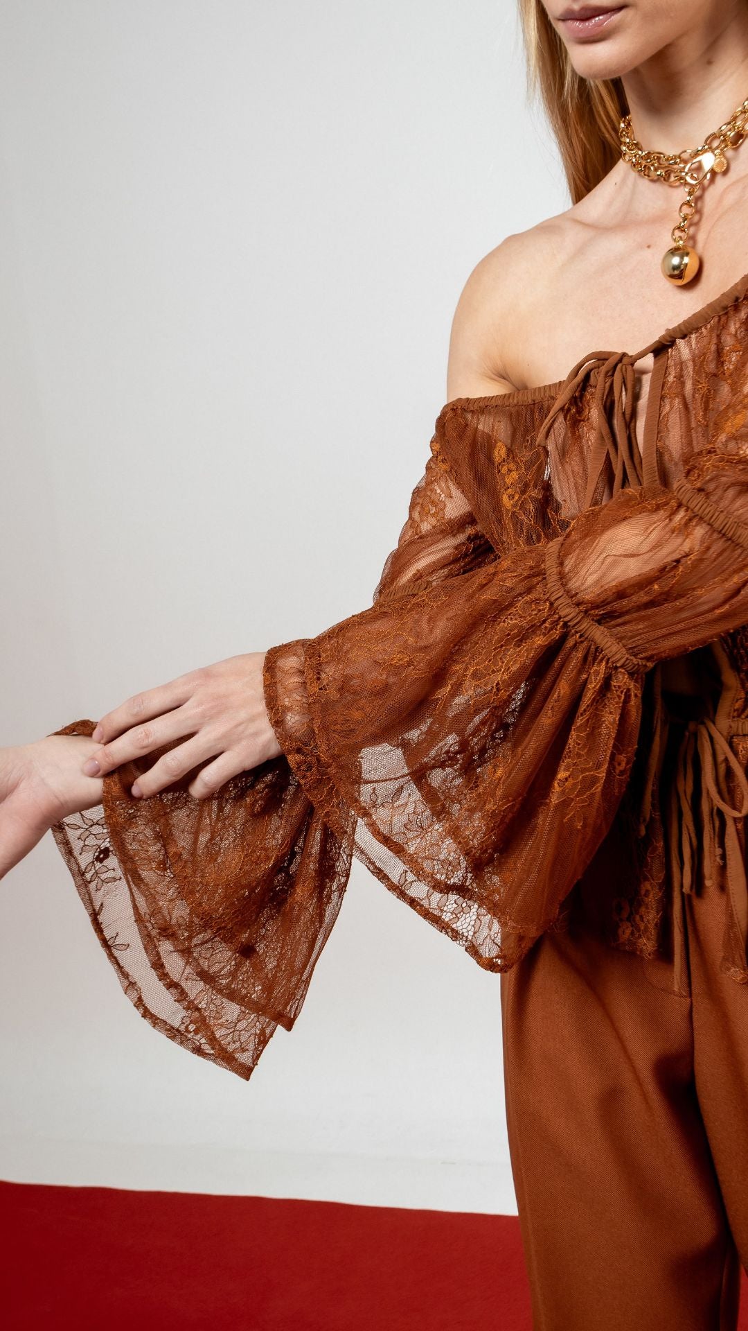 Blusa Bata Sarah Belga