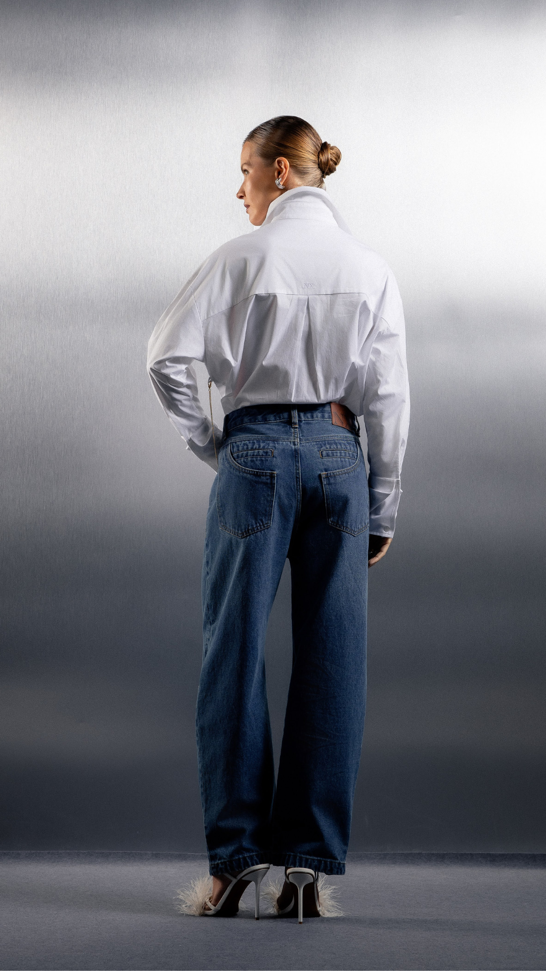 Calça Jeans Barrel Violetta