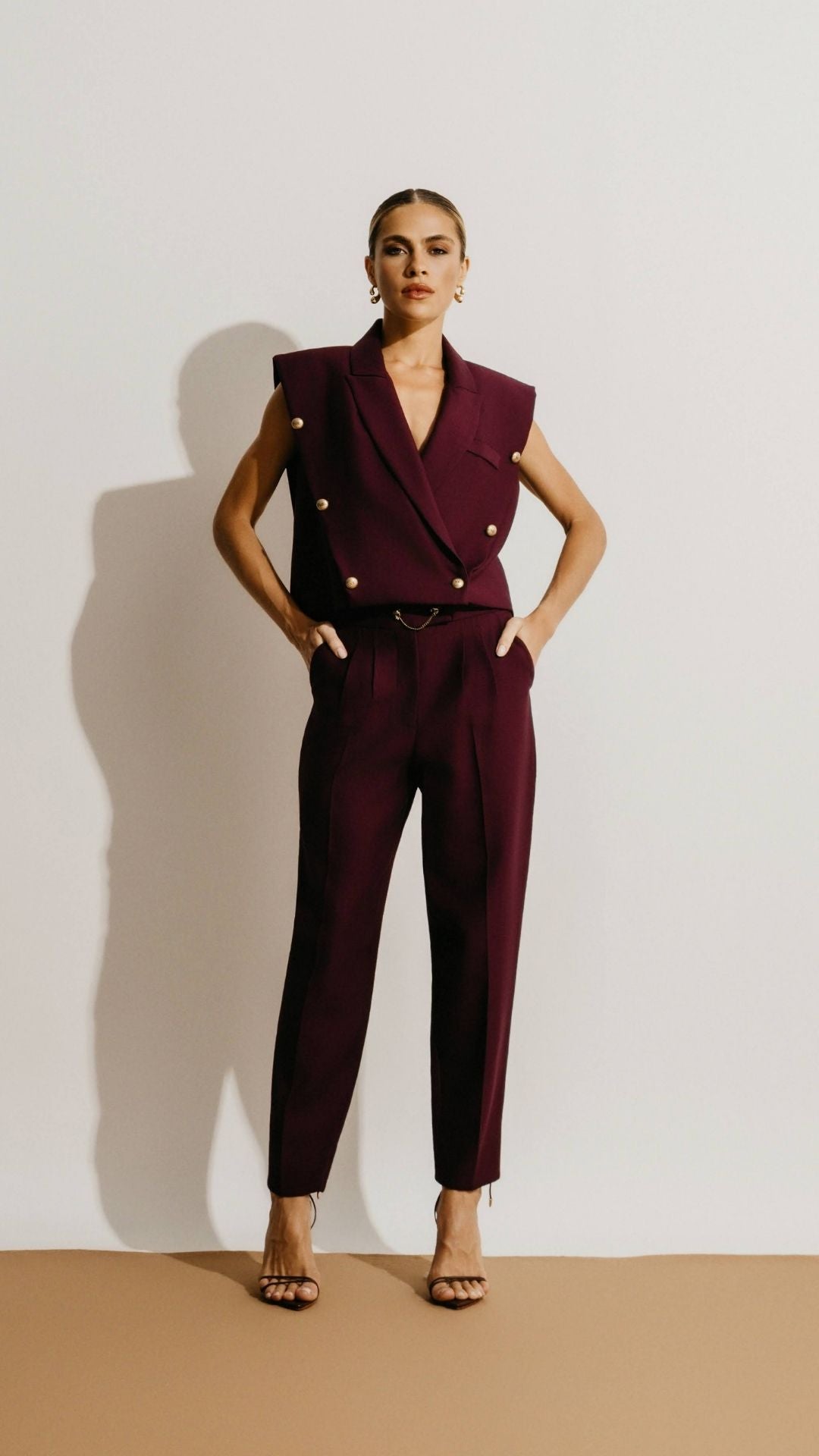 Colete Nellie Dark Purple