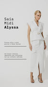 Saia midi Alyssa