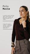 Blusa Mavie Manga Longa